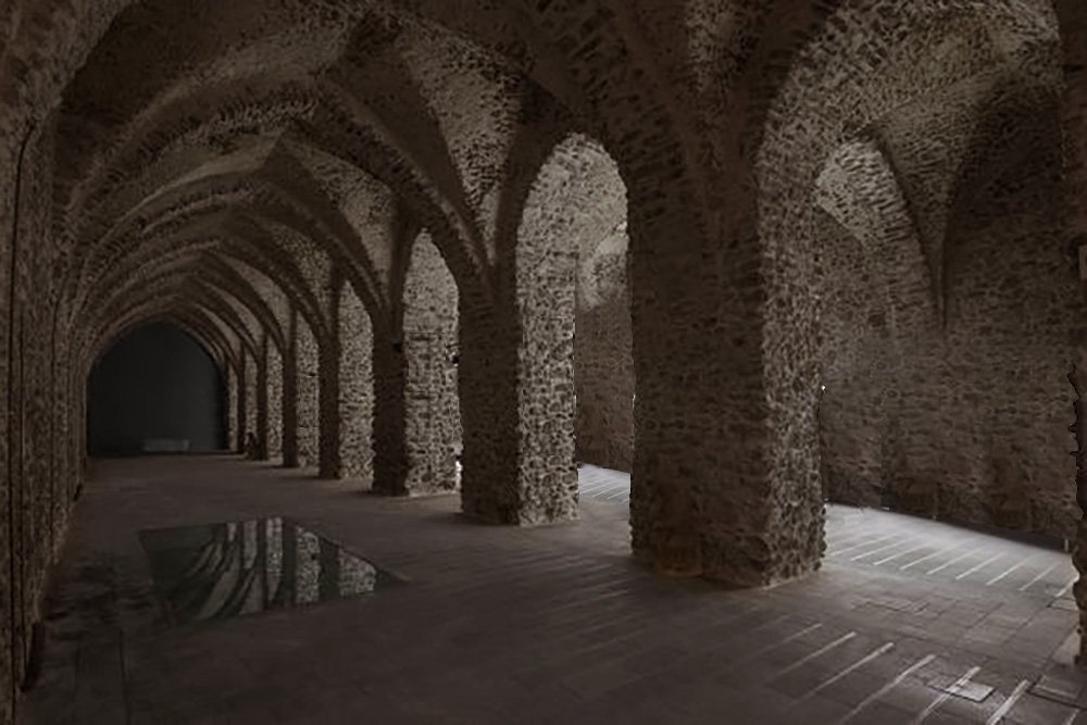 Arsenale di Amalfi vista interno