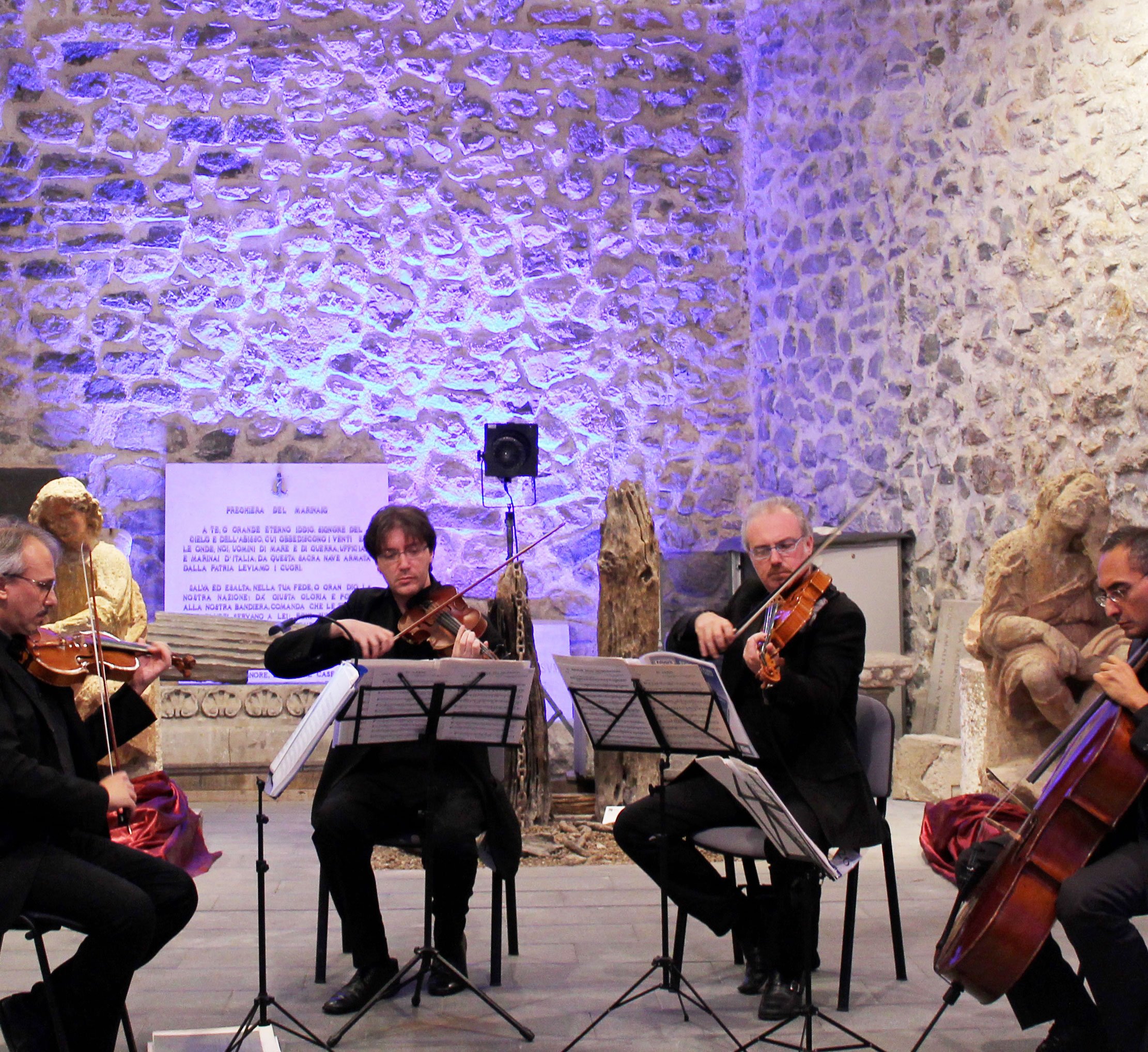 Evento musicale nell'Arsenale di Amalfi